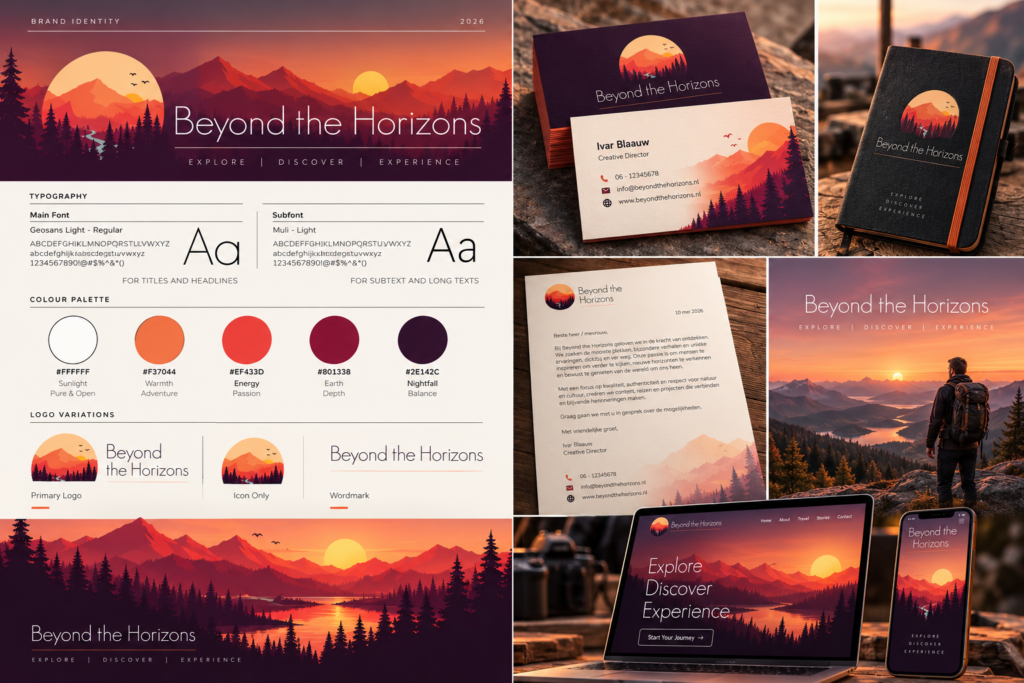 Beyond the Horizons brand guide