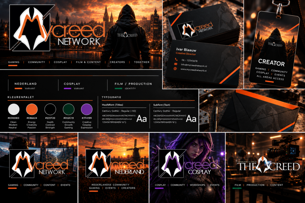 MyCreed Network brand guide