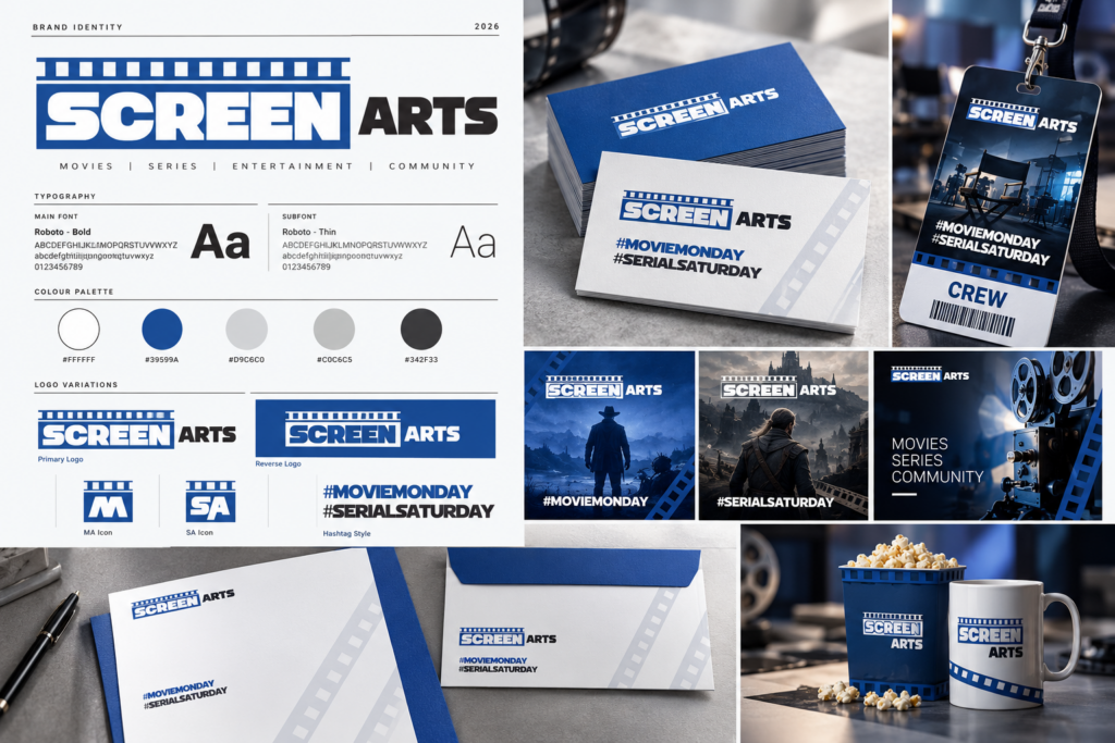 ScreenArts brand guide
