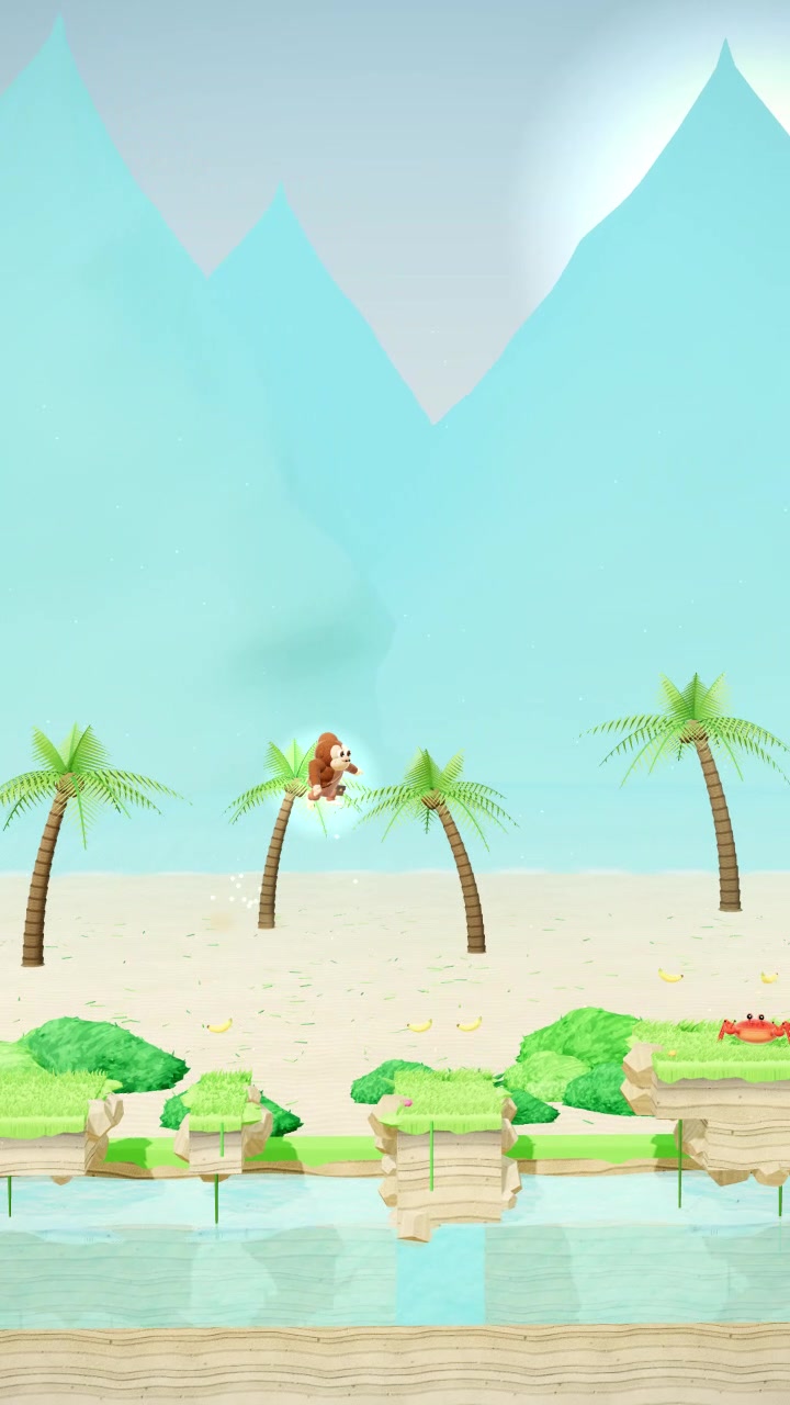 Banana Rush: the beach lagoon